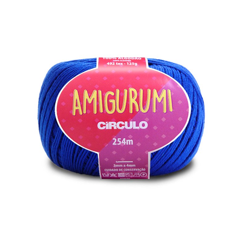 Amigurumi 2829 - Azul Bic