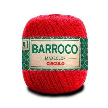 Barroco 4 Maxcolor 3402 - Vermelho Circulo