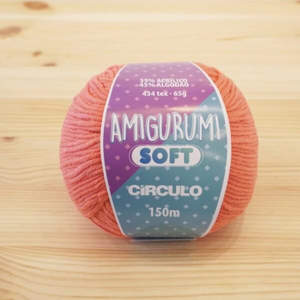 Amigurumi Soft 4004 - Coral Vivo - Image 2