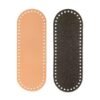 Base Couro Sintetico Oval - Preto 28cm - Image 2