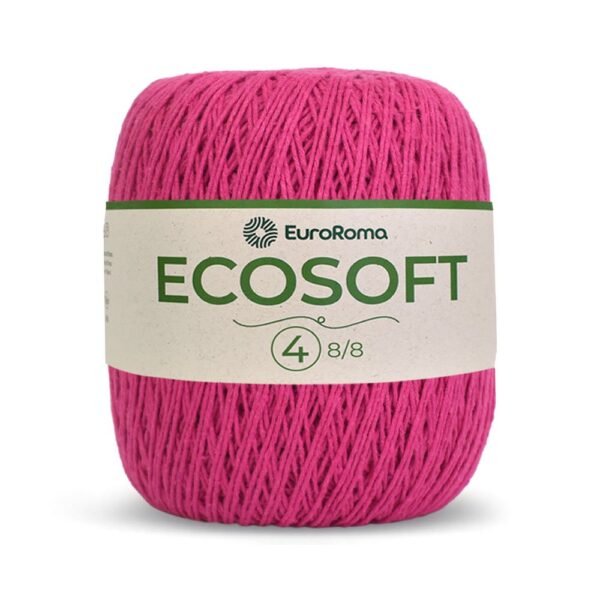 Barbante Ecosoft 4 Euroroma - Pink