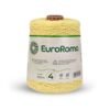 Barbante 4 Euroroma Colorido 600g - Amarelo Bebê