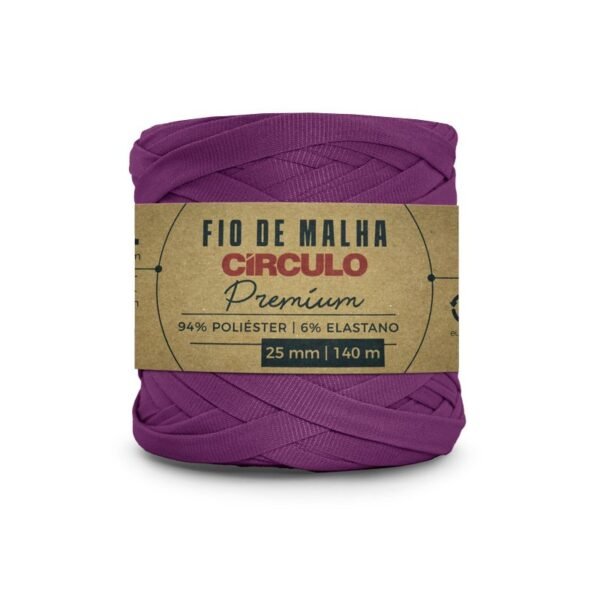 Fio de Malha Premium 6291 - Vinho Quente