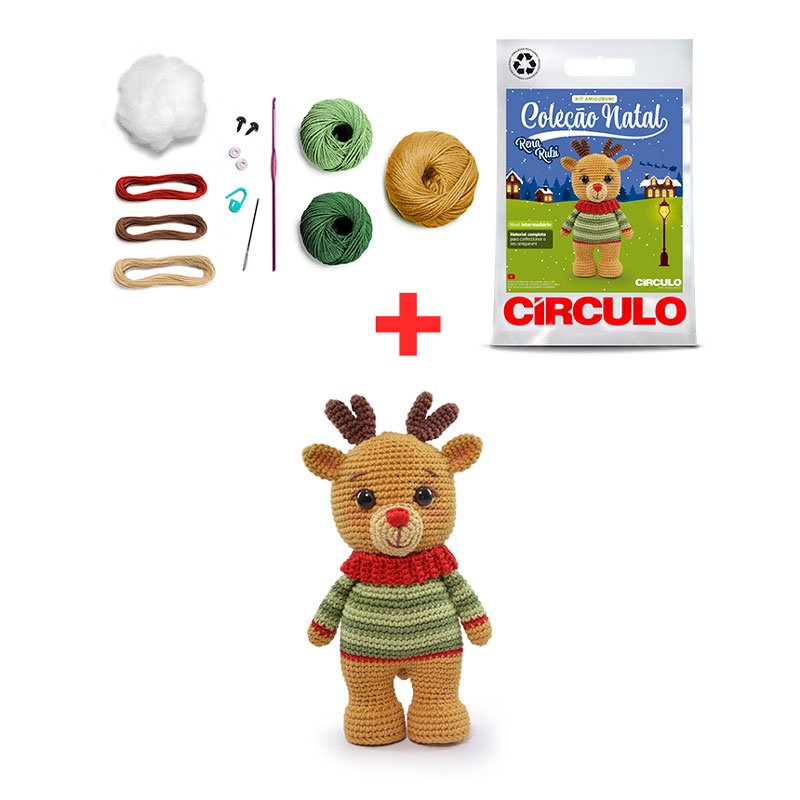 Kit Amigurumi Natal 2025 - Rubi a Rena - Image 2