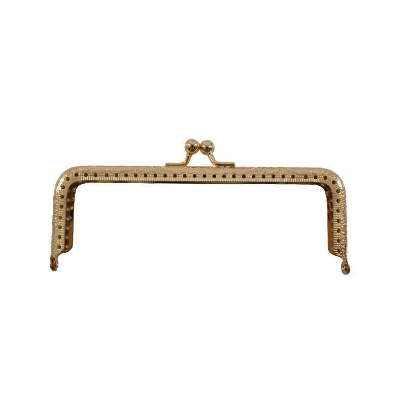 Fecho de Metal Vintage 15cm - Dourado