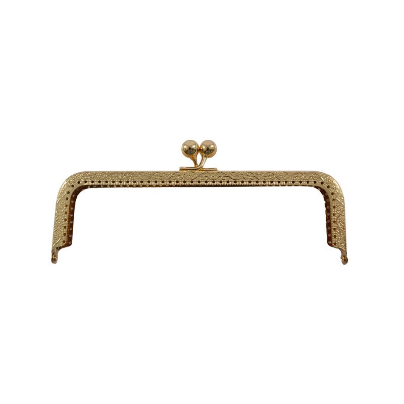 Fecho de Metal Vintage 20cm - Dourado