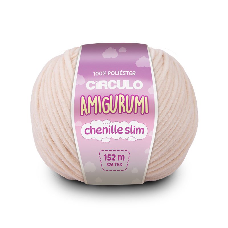 Amigurumi Chenille Slim 3148 - Macadâmia
