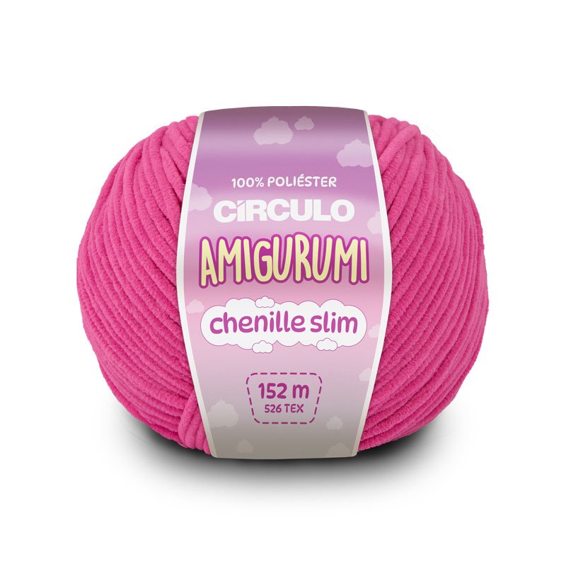 Amigurumi Chenille Slim 3182 - Pitaya