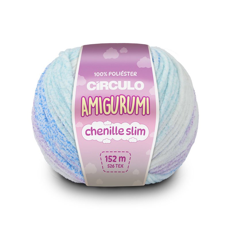 Amigurumi Chenille Slim 9281 - Gelato